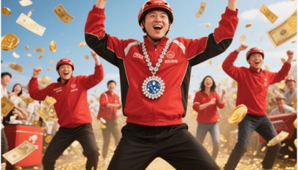 亲见东哥宴骑手!京东骑手高薪+股票,福利逆天