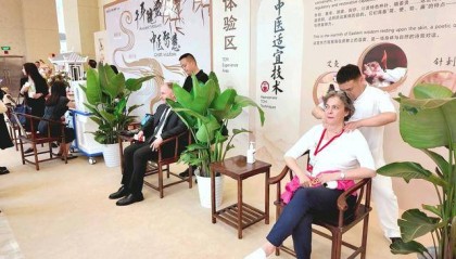 与“千年瑰宝”邂逅 国际友城嘉宾被中医药圈粉