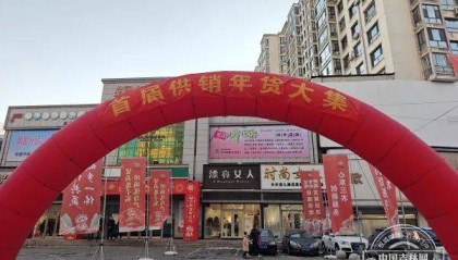 白山市首届供销年货大集正式启幕