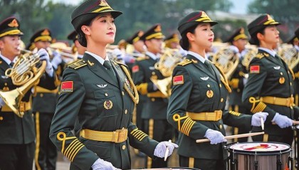 最大规模军乐团即将亮相抗战胜利80周年阅兵活动