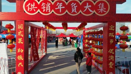 安阳举办首届供销年货大集