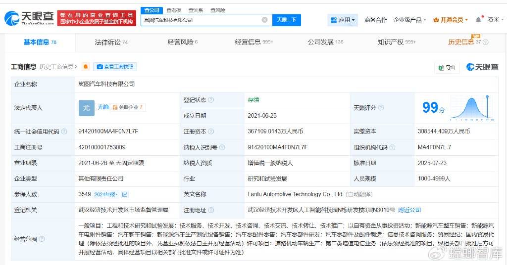 赣锋锂业等退股岚图汽车