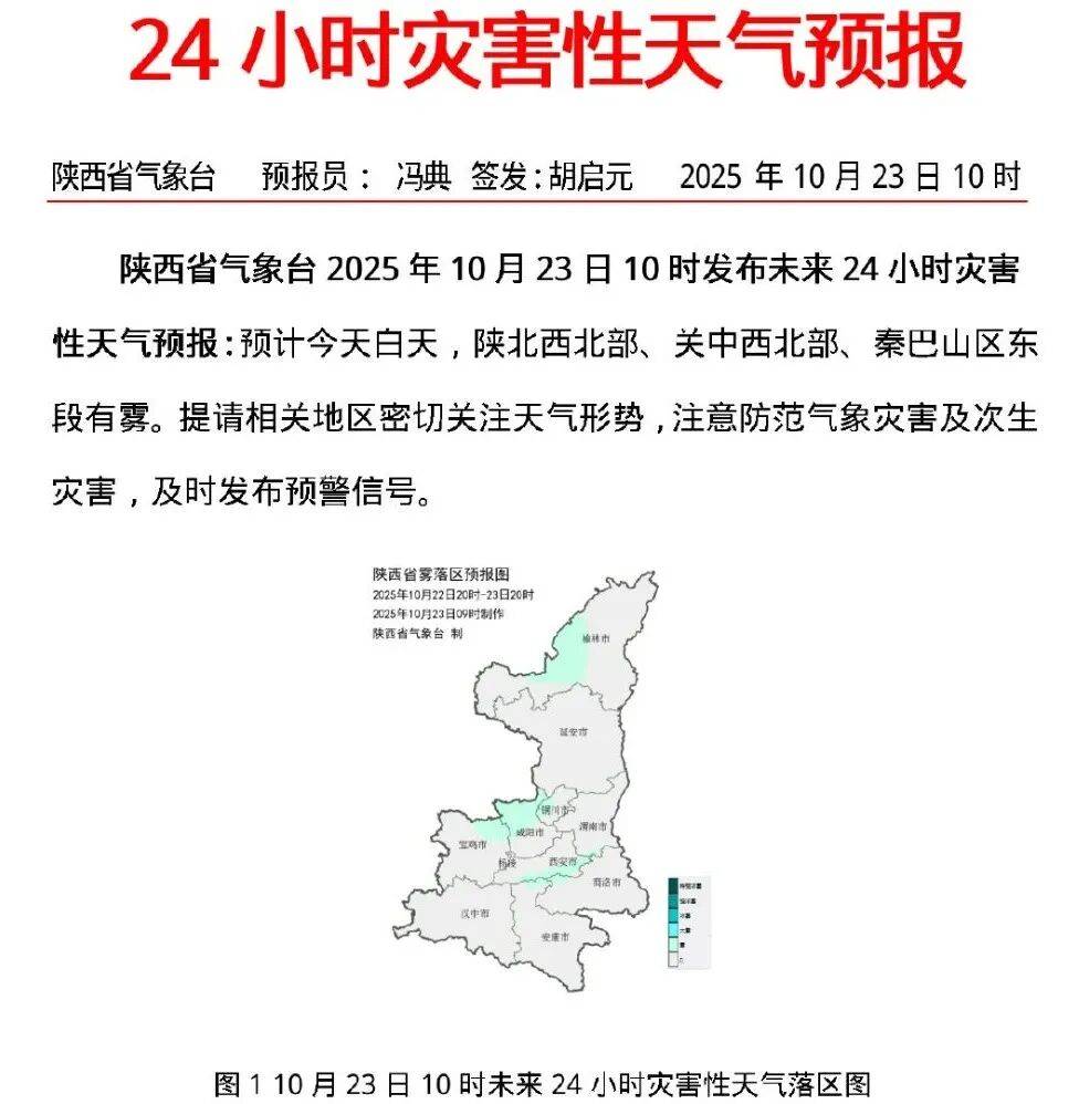 西安发布:降水25日结束!气温将重回20℃