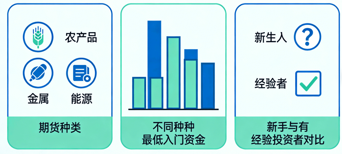 炒期货最低需要多少才能入门?新手期货资金门槛盘点